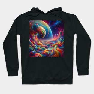 Waves in the galaxy Hoodie